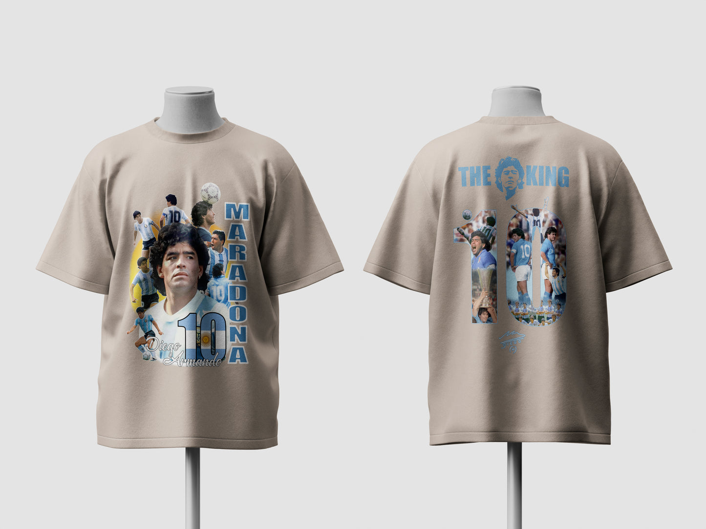 Diego Maradona The King Tee