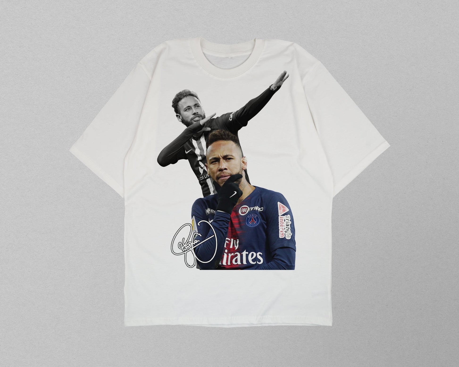 neymar jr football graphic tee footballmart