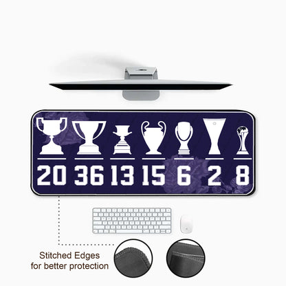 Madrd Trophy Tracker Career Teams Desk- Mat