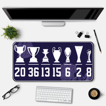 Madrd Trophy Tracker Career Teams Desk- Mat