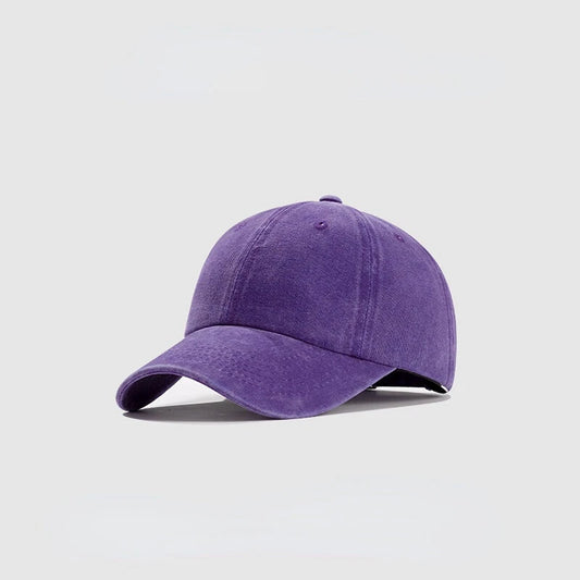 Purple Washed Baseball Cap