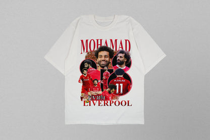 Mohamed Salah Liverpool YNWA Vintage Graphic Tee
