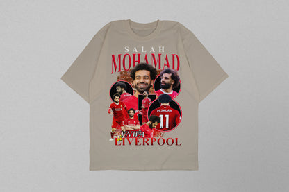 Mohamed Salah Liverpool YNWA Vintage Graphic Tee