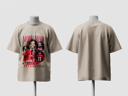 Mohamed Salah Liverpool YNWA Vintage Graphic Tee