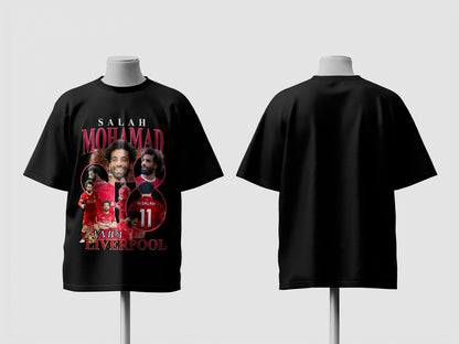 Mohamed Salah Liverpool YNWA Vintage Graphic Tee