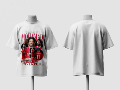 Mohamed Salah Liverpool YNWA Vintage Graphic Tee