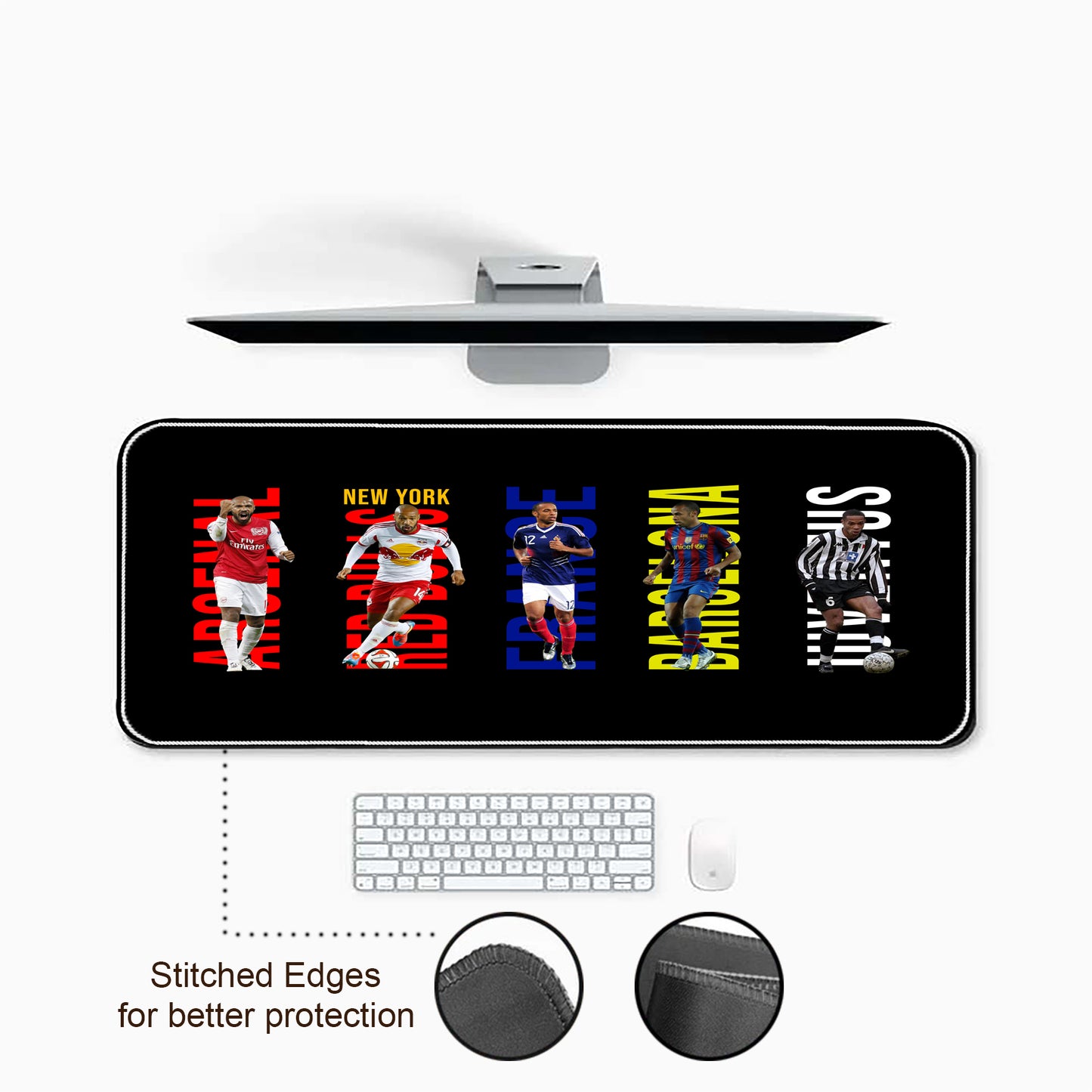 Thierry Henry Career Teams Desk-Mat