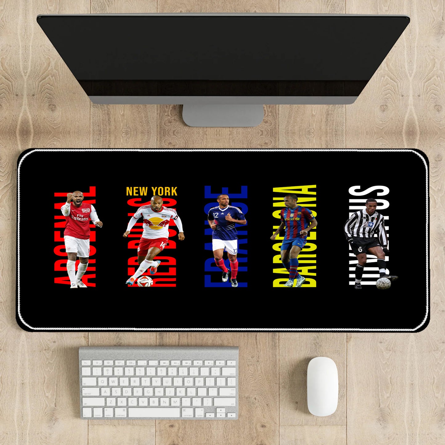 Thierry Henry Career Teams Desk-Mat