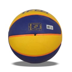 Spalding BB-SPALDING-TF-33-YLW-BLU-6 Basketball, Size 6 (Yellow-Blue)