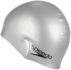 Speedo Unisex-Adult Plain Flat Silicone Swimcap