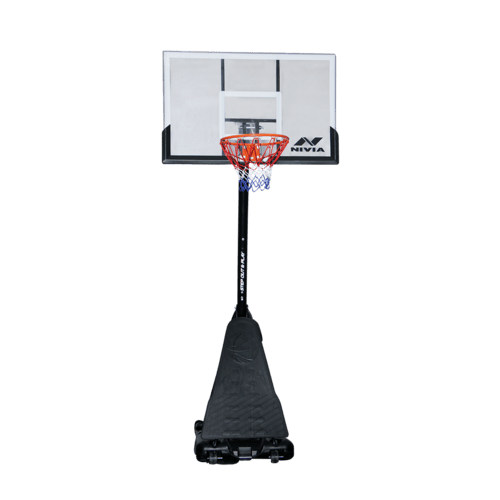 NIVIA Pro Dunk Portable Basketball Set with Acrylic Board