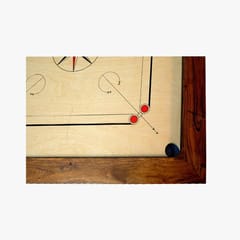 Synco Carrom Board Premia Limited Edition Signatured 20mm Full Size Carrom Board