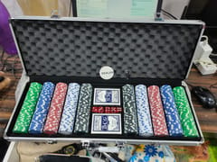 KD CASINO 500 Pcs  POKER CHIPS SET, PREMIUM  HEAVY QUALITY CHIPS