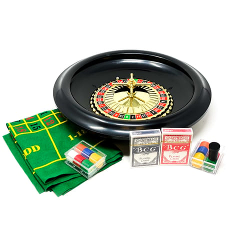 KD CASINO PVC ROULETTE WHEEL16 INCH WITH SET