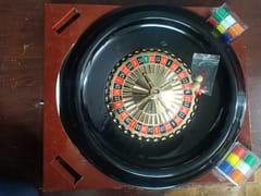 KD CASINO PVC ROULETTE WHEEL16 INCH WITH SET