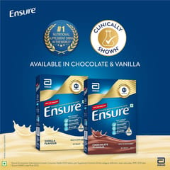 Ensure Complete, Balanced Nutrition Drink For Adults 400g, Chocolate Flavor, Now With A Special Ingredient HMB And 32 Essential Nutrients To Help Build & Protect Muscle Strength