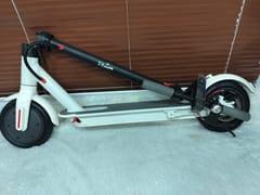 KNK Electric Scooter, Up to 19 Miles Range, 19 Mph Folding Commute Electric Scooter for Adults with 8.5" Solid Tires, Dual Braking System and App Control , Electric Kick Scooter