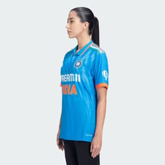 Adidas Women India Cricket TRI Color Jersey with 2 Stars