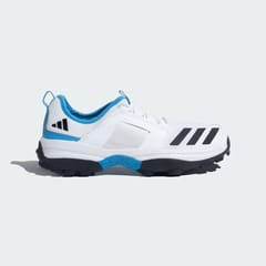 Adidas Men Cricup 23 Cricket Shoes White/Blue/Black