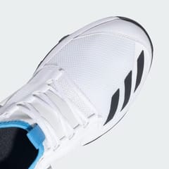 Adidas Men Cricup 23 Cricket Shoes White/Blue/Black