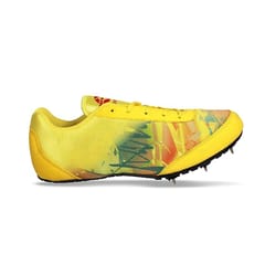 Nivia Zion-1 Men Running Spikes Shoes for Track & Field Yellow