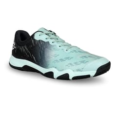 NIVIA Verdict Badminton Shoe for Men with Breathable Air Mesh and TPU Technology - Aero Blue