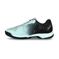 NIVIA Verdict Badminton Shoe for Men with Breathable Air Mesh and TPU Technology - Aero Blue