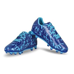 Nivia Encounter 10.0 Football Studs Lightweight Shoe for Kids Blue