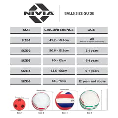 Nivia PU-5000 Volleyball, Size 4