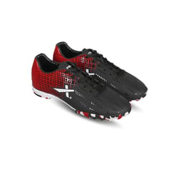 Vector X Royale Men's Turf Football Shoes, Red-Black