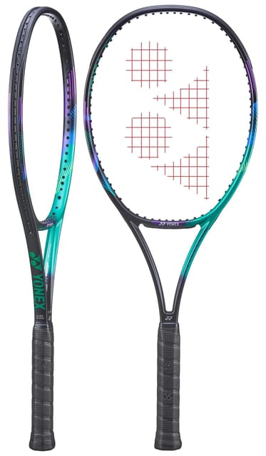 Yonex V Core Pro 97H Tennis Racket For advanced players | 330 g / 11.6 oz | Green / Purple