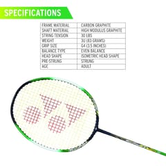 Yonex Muscle Power 33 Light Badminton Racket | G4 3U(85g) 30 lbs Tension | Graphite Frame |