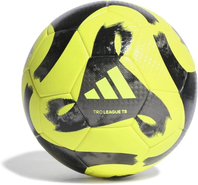 ADIDAS TIRO LEAGUE THERMALLY BONDED FOOTBALL BALL | SIZE 5 | YELLOW BLACK