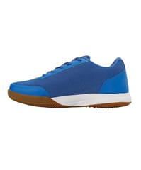 PUMA AD-COURT BADMINTON SHOES, BLUE/SUNFLOWER/WHT