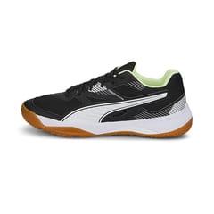 Puma Solarflash II Unisex Badminton Shoe | Designed for Best Indoor sports | Black White