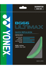 Yonex Ultimax BG 66 Badminton Strings, 0.65mm