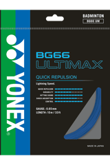 Yonex Ultimax BG 66 Badminton Strings, 0.65mm