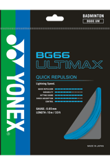 Yonex Ultimax BG 66 Badminton Strings, 0.65mm