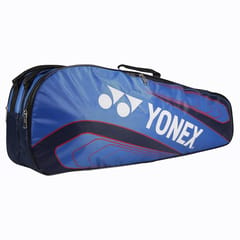 YONEX Badminton Kitbag BT5 | 2 Zipper Compartment for Storage of 3 Rackets and Clothes|