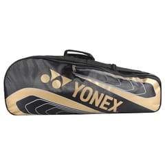 YONEX Badminton Kitbag BT5 | 2 Zipper Compartment for Storage of 3 Rackets and Clothes|