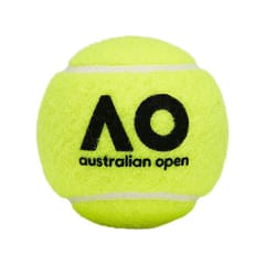 DUNLOP AUSTRALIAN OPEN (AO) RUBBER TENNIS BALLS (PACK OF 3) | 222 Grams