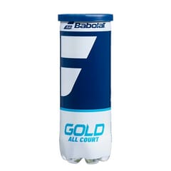 BABOLAT GOLD ALL COURT TENNIS BALL CAN (PACK OF 3)