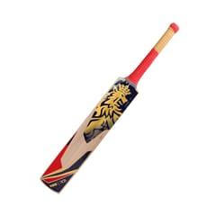 Puma Mens RCB JNR City Cricket Bat, Navy-Flame Scarlet