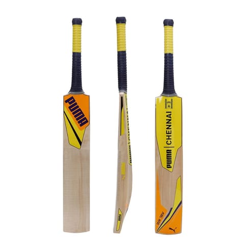 Puma Men's Chennai JNR City Bat, Yellow Alert-Bamboo