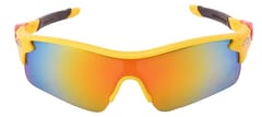 KD Multi-colored Scratch Resistant Unisex Sport Sunglasses For Cricket, Cycling, Racing, Climbing, Golf, Riding and UV Protection - Free Size