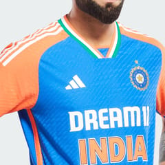 ADIDAS FW24 INDIA CRICKET T20 INTERNATIONAL PLAYER JERSEY JN0886