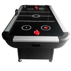 KD Champion Air hockey Table Black Ice Hockey Table 7 Ft with Digital Scorer